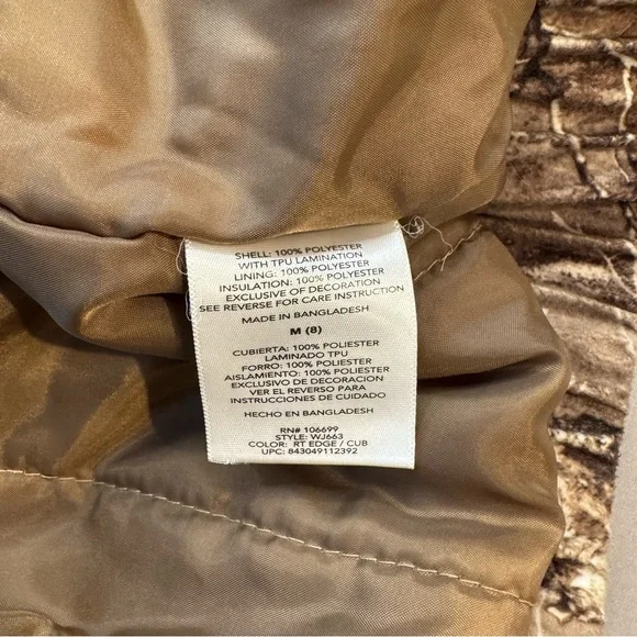 Habit Youth Medium Real Tree Camo Bomber Jacket - Insulated & Waterproof - Picture 7 of 11